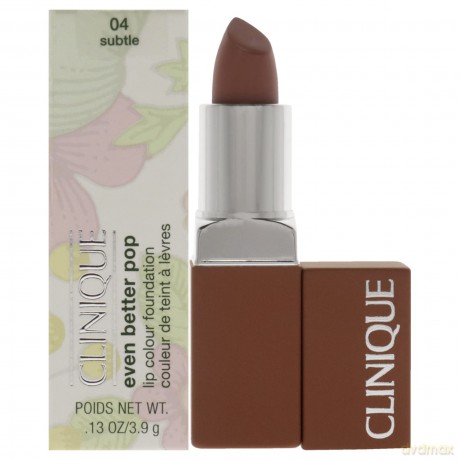 Clinique Even Better Pop Lip Colour Lippenstift, 04 Subtle, 30 g