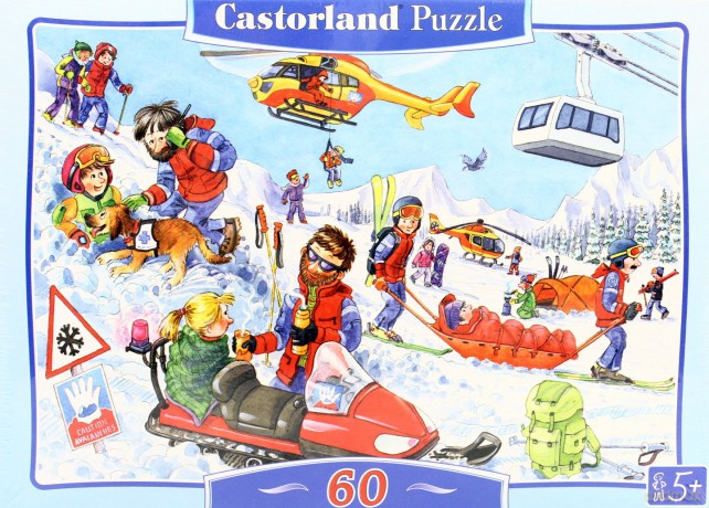 CASTOR 60 Mountain rescue 06694 [PUZZLE]