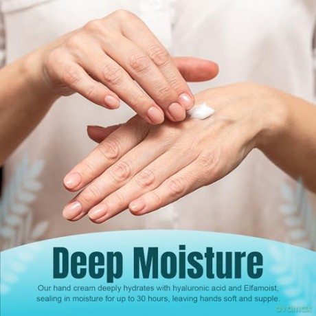 COLLAMEDIC Feuchtigkeitsspendende Handcreme, Feuchtigkeitscreme für trockene Hände mit Kollagen, Hyaluronsäure,