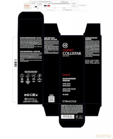 Collistar Aftershave Repair Balm - Alkoholfrei,Versorgt die Haut mit Feuchtigkeit, beruhigt Rötungen und Irritationen
