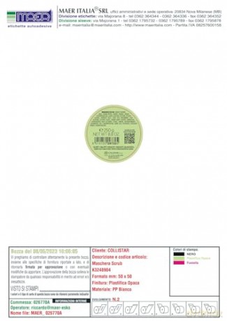 Collistar Aktiv Puri Hair Scrub Niacinamid, Balancing, für alle Haartypen, 250 ml