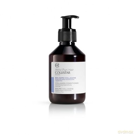 Collistar Aktive Puri Hair Collagen Conditioner, Volumenspendend, für feines Haar, ohne Körper, 200 ml