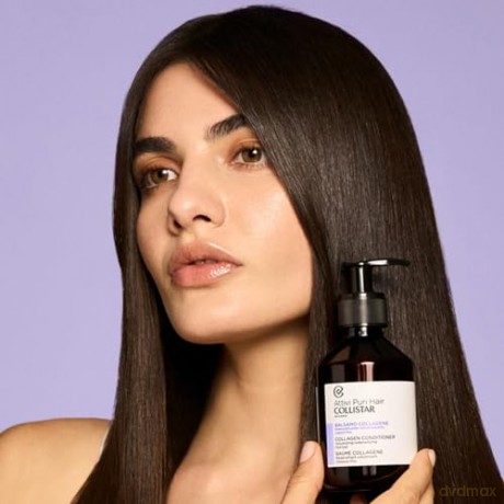 Collistar Aktive Puri Hair Collagen Conditioner, Volumenspendend, für feines Haar, ohne Körper, 200 ml