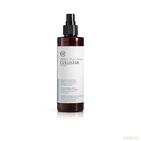 Collistar Aktive Puri Hair Flüssiger Conditioner Hyaluronsäure, feuchtigkeitsspendend, für häufige Anwendung, alle Haartypen, 200 ml