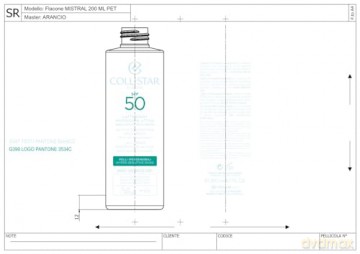 Collistar aktive Spray-Sonnenschutzmilch für hypersensible Haut, LSF 50, ideal für empfindliche/reaktive Haut, für Gesicht und Hals, wasserfest, 200 ml