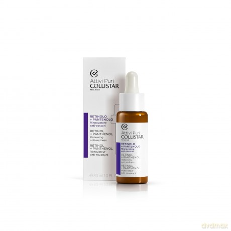 Collistar Attivi Puri Retinolo + Panthenolo Gocce Anti-Rossori, 30 ml