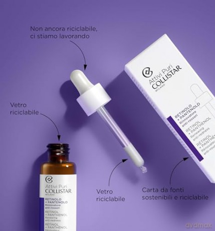 Collistar Attivi Puri Retinolo + Panthenolo Gocce Anti-Rossori, 30 ml