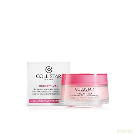 Collistar Feuchtigkeitsspendende Gesichtscreme, Gel-Creme, feuchtigkeitsspendend, 100 H, leichte Gel-Textur, ideal für normale bis Mischhaut, 50 ml
