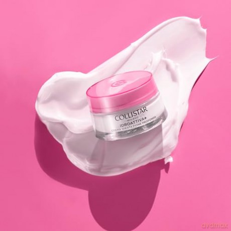 Collistar Feuchtigkeitsspendende Gesichtscreme, tiefe Feuchtigkeitscreme, Feuchtigkeit 100H, umhüllende Textur, ideal für normale bis trockene Haut, 50 ml