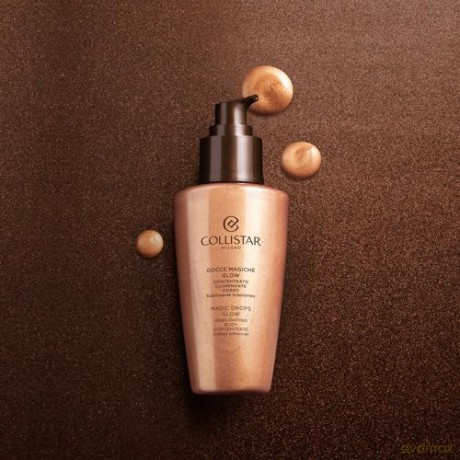 Collistar Magische Glow-Tropfen, Aufhellungskonzentrat, leichte und frische Textur, keine aktiven Selbstbräuner, 125 ml