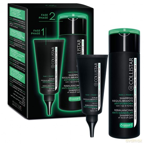 Collistar Man Set Behandlung Scrub und Shampoo - 200 ml