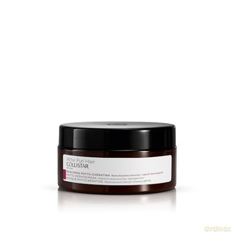 Collistar Phytokeratin Maske, Intensive Restrukturierende Wirkung, Geschädigtes und Sprödes Haar, 200 ml