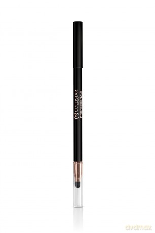 Collistar Professioneller Augenstift, weiche Textur, leicht zu verblassen, lange Lebensdauer, wasserdicht, 24 Stunden, mit Applikator, Nr. 1 Schwarz, 1,2 ml