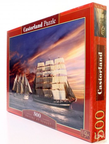 Castor 500 Żaglowce 51892 [PUZZLE]