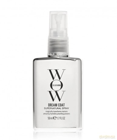 Color Wow Dream Coat Anti Frizz Spray für superglattes Haar, Hitzeschutz für Haare hält bis zu 3 Haarwäschen, Glanzspray für geschmeidige Haare, 50ml