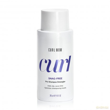 Color Wow Pre-Shampoo Detangler "Snag Free", Locken-Shampoo Curl Wow spendet Feuchtigkeit, Anti-Frizz Haarkur Treatment für Lockiges Haar, 295ml