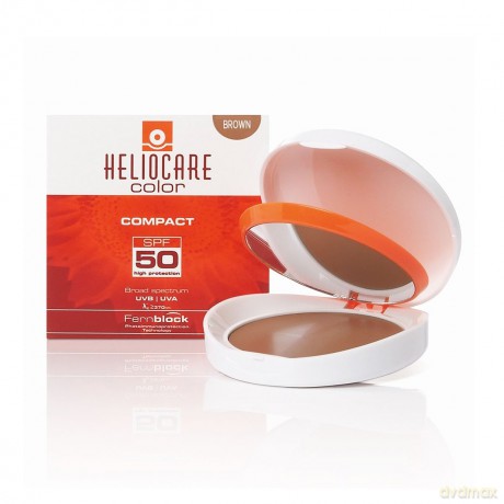 Compact Makeup SPF 50 Color Oil-Free Compact 10g - Shade: Brown