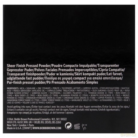 Compact powder Sheer Finish Pressed Powder 9 g - Shade: Soft Honey