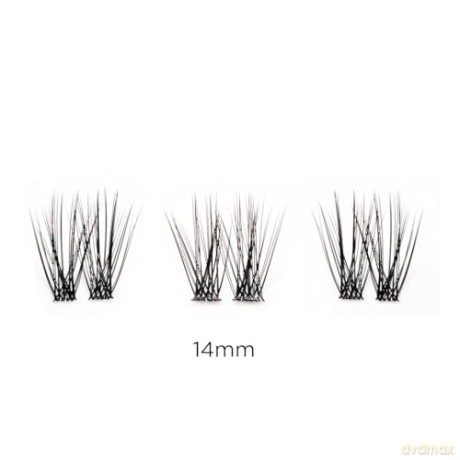 Complementary individual lashes Hidden Agenda 14 mm Individual Lashes