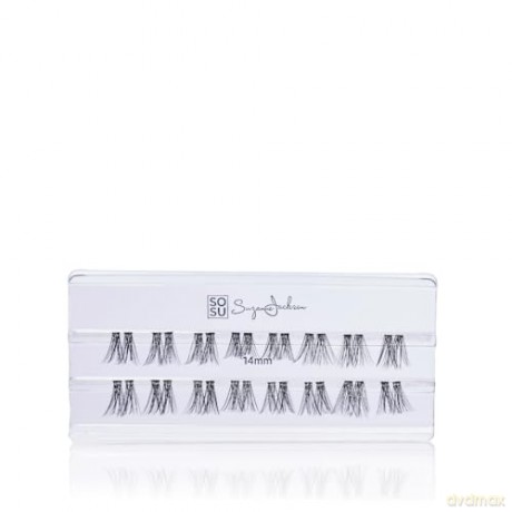 Complementary individual lashes Hidden Agenda 14 mm Individual Lashes