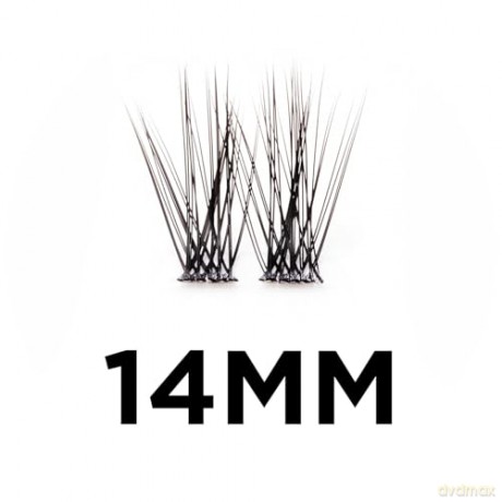 Complementary individual lashes Hidden Agenda 14 mm Individual Lashes
