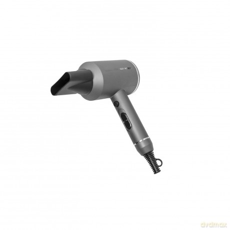 Concept Titan Care VV5750 Haartrockner mit Ionisator 3 Temperaturstufen und 2 Luftströmungsgeschwindigkeiten 1600 W, Matt Grau