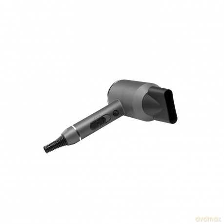 Concept Titan Care VV5750 Haartrockner mit Ionisator 3 Temperaturstufen und 2 Luftströmungsgeschwindigkeiten 1600 W, Matt Grau