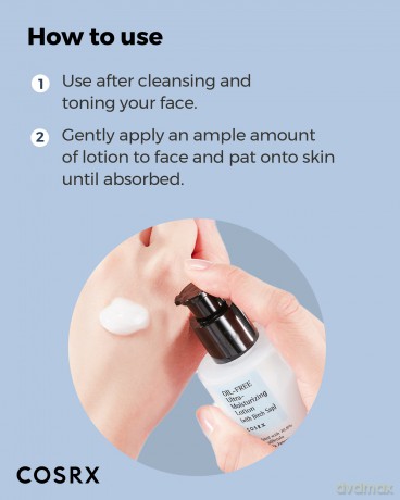 COSRX Ölfreie Ultra Moisturizing Lotion mit Birkensaft, 100ml, Eine extrem feuchtigkeitsspendende Tagespflege für Tag und Nacht zu empfehlen, Hypoallergen, dermatologisch getestet, Cruelty Free