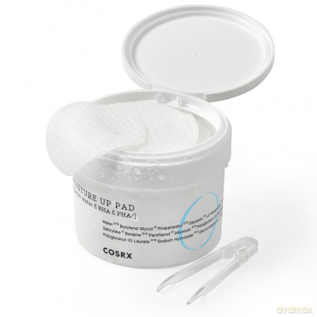 COSRX One Step Original Moisture Up Pad 70 Pads | Exfoliating Peeling Toner Wattepads mit BHA für Resurfacing Exfoliate Verkleinern Poren Blackheads Mitessern