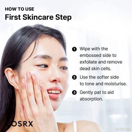 COSRX One Step Original Moisture Up Pad 70 Pads | Exfoliating Peeling Toner Wattepads mit BHA für Resurfacing Exfoliate Verkleinern Poren Blackheads Mitessern