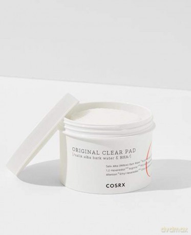 COSRX Original Clear Pad, BHA Toner Pads mit sanftem Peeling-Effekt, tägliche Hautpflege gegen Mitesser, Peeling-Pads für unreine Haut, Korean Skincare