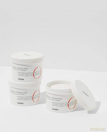 COSRX Original Clear Pad, BHA Toner Pads mit sanftem Peeling-Effekt, tägliche Hautpflege gegen Mitesser, Peeling-Pads für unreine Haut, Korean Skincare