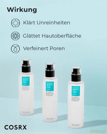 COSRX Two in One Poreless Power Liquid mit BHA 100 ml | Gesichtspflege zum Straffen der Poren und Peeling der Haut für glatte und klare Haut | für alle Hauttypen | keine Tierversuche