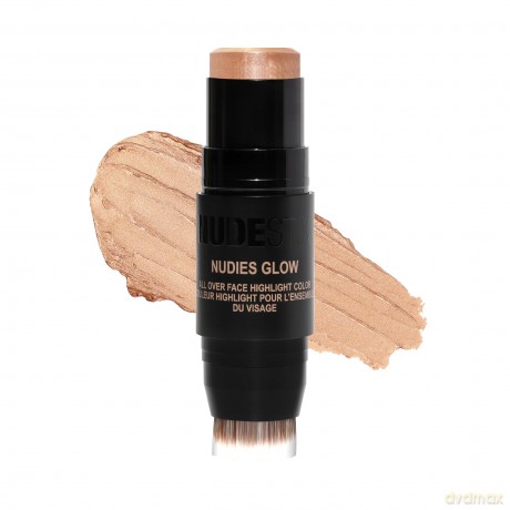 Cream highlighter Nudies Glow Highlighter Stick - Shade: Bubbly, Bebe