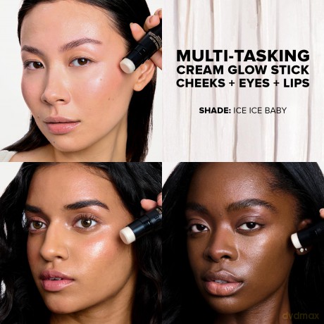 Cream highlighter Nudies Glow Highlighter Stick - Shade: Ice Ice Baby