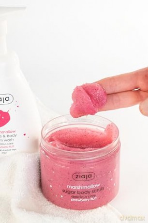 Cukrov˝ tlov˝ peeling Marshmallow Sugar Body Scrub 300 ml