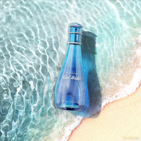 Davidoff Cool Water Woman, Eau de Toilette Spray, 1er Pack, (1x 50 ml)
