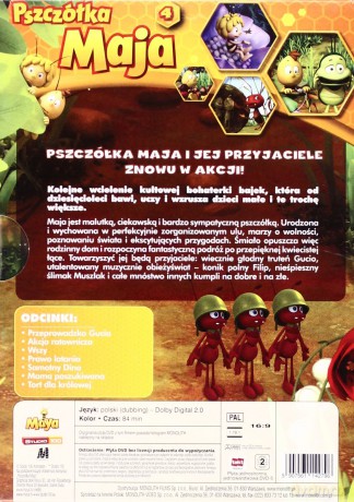 Pszczółka Maja 04: Przeprowadzka Gucia [DVD]