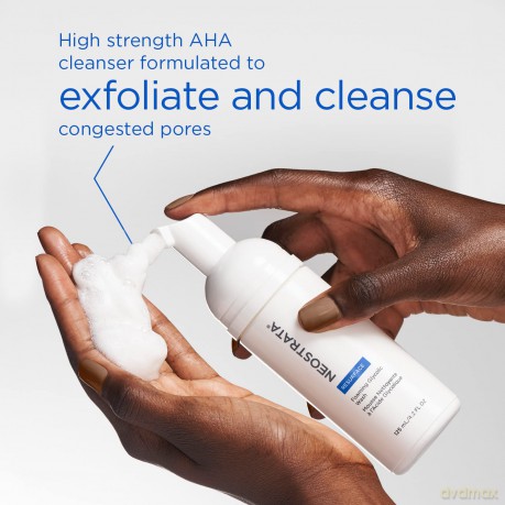 Derma Enzinger NEOSTRATA Resurface Foaming Glycolic Wash 20 AHA Cleanser Reinigung Fruchtsäure 125 ml, neutral, 1 stück