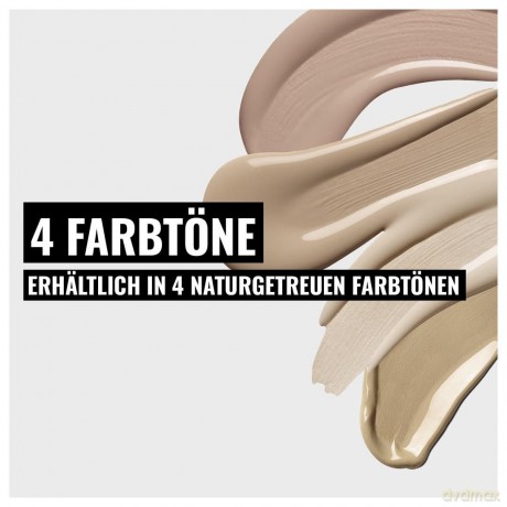 Dermacol Infinity Make-up und Korrektor, Mehrfach verwendbar, Superabdeckung, Fotofreundlich, Ipoallergen, Wasserfest, Berührungsfest, Nicht okkludierend, SPF 15, n. 02