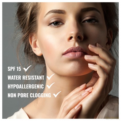Dermacol Infinity Make-up und Korrektor, Mehrfach verwendbar, Superabdeckung, Fotofreundlich, Ipoallergen, Wasserfest, Berührungsfest, Nicht okkludierend, SPF 15, n. 03