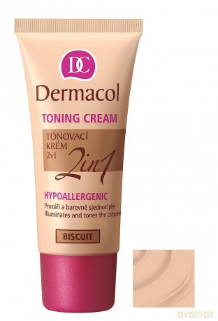 Dermacol Toning Cream 2in1 - Biscuit 30 ml