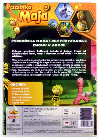Pszczółka Maja 05: Zakochany Maks [DVD]
