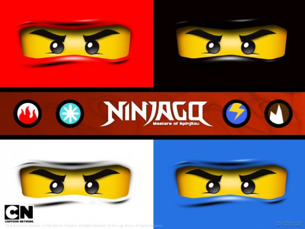 LEGO Ninjago Rok węży część 1+2+3+4+5+6 [BOX] [6DVD]