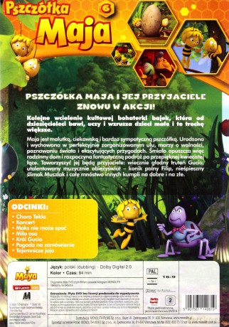 Pszczółka Maja 06: Tajemnicze jajo [DVD]