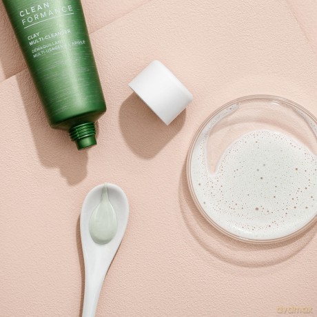 DOCTOR BABOR CLEANFORMANCE Clay Multi-Cleanser für jede Haut, Milde Reinigung und Reinigungsmaske, Prä-/Probiotika Komplex, Vegane Formel, 1 x 50 ml