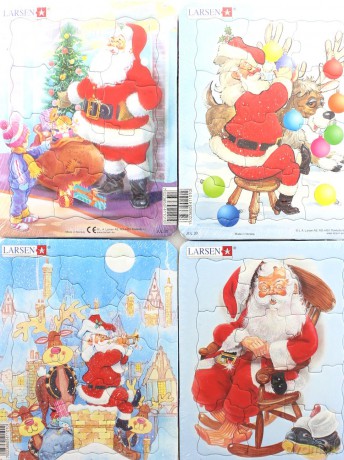 Larsen Święty Mikołaj 20 El. [PUZZLE]