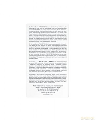 Dr. Barbara Sturm, The Better B Niacinamide Serum, 30 Ml