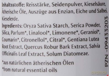 Dr. Hauschka Seidenpuder unisex, luftiger Körperpuder, 77 g