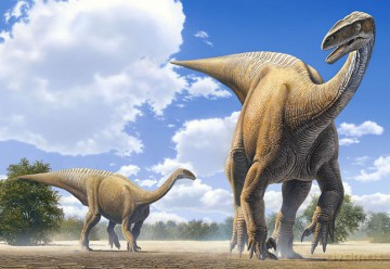 CASTOR 120 MINI Dinozaur Plateosaurus Desierto A-12022-D2 [PUZZLE]